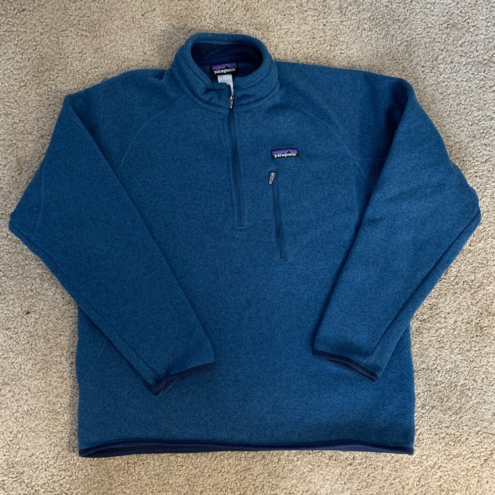 Blue Patagonia Pullover